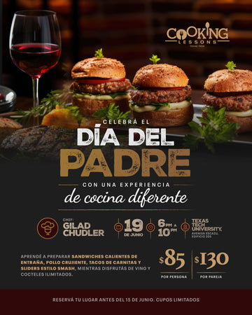 Cooking lessons - Día del padre
